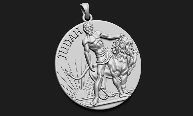 Judah Pendant 3D print model