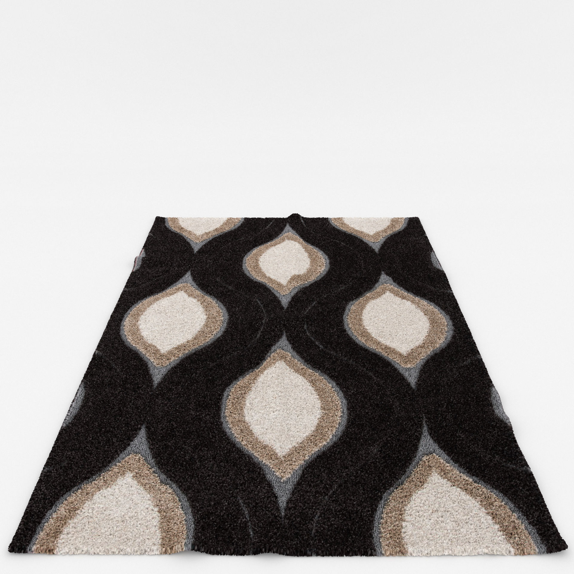 Rugs No 96 Low-poly 3D model_4