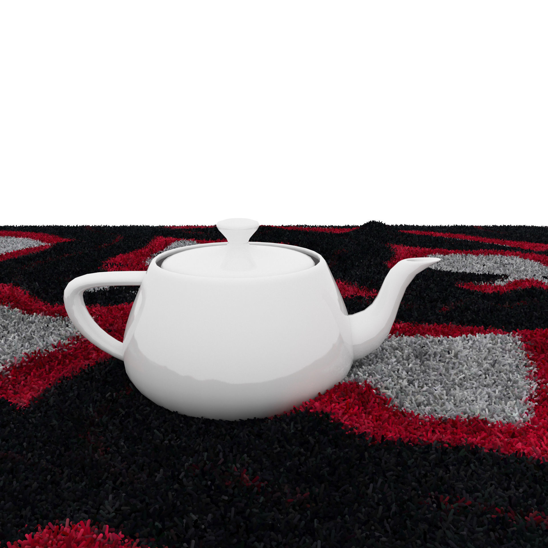 Rugs No 96 Low-poly 3D model_7