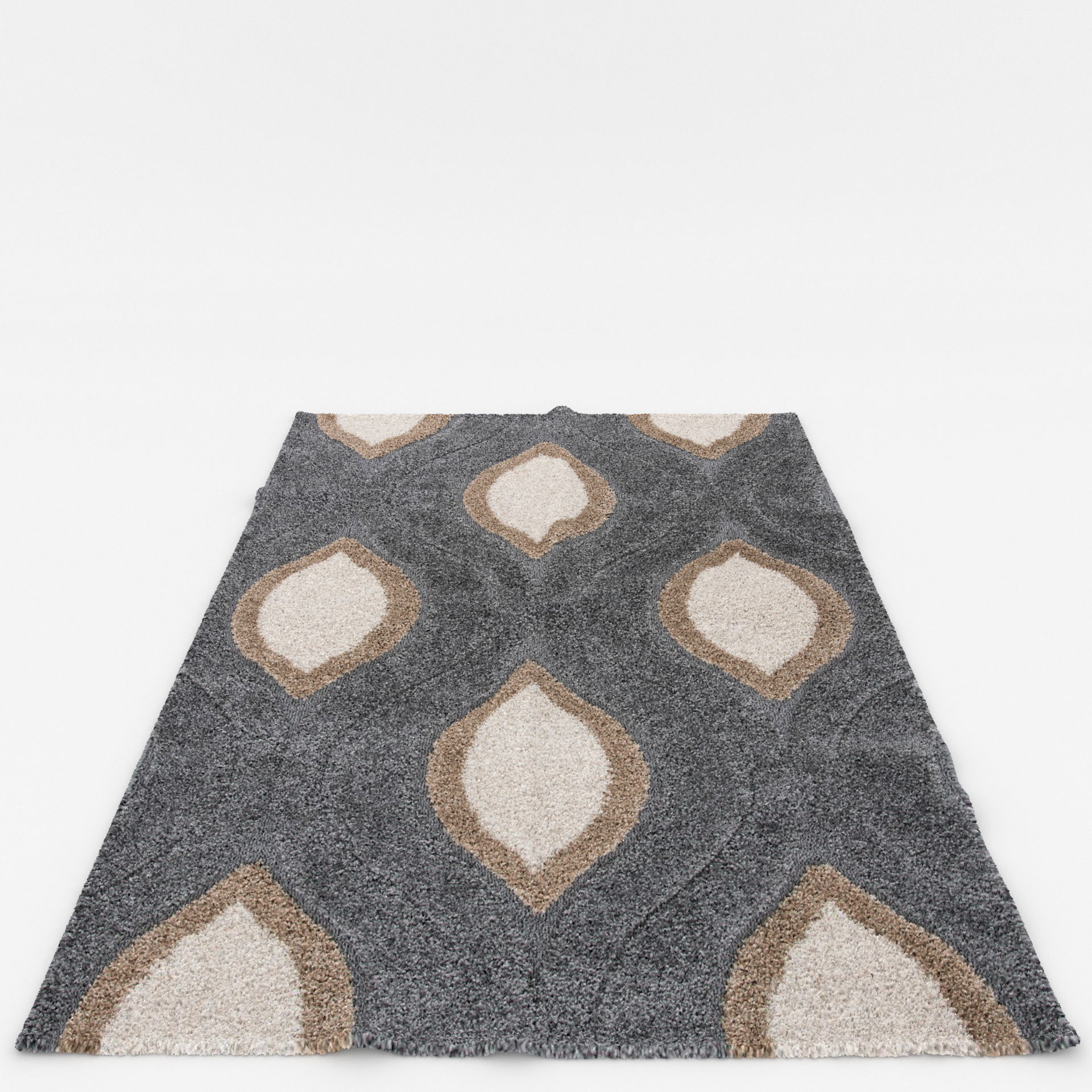 Rugs No 96 Low-poly 3D model_5