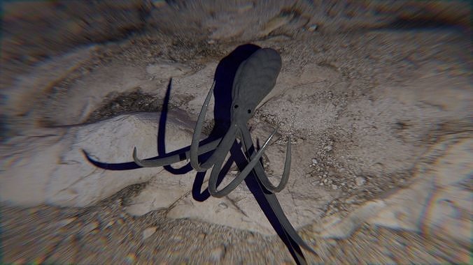 Octopus for Blender 3D model