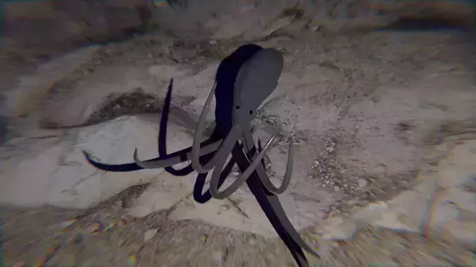 Octopus for Blender 3D model