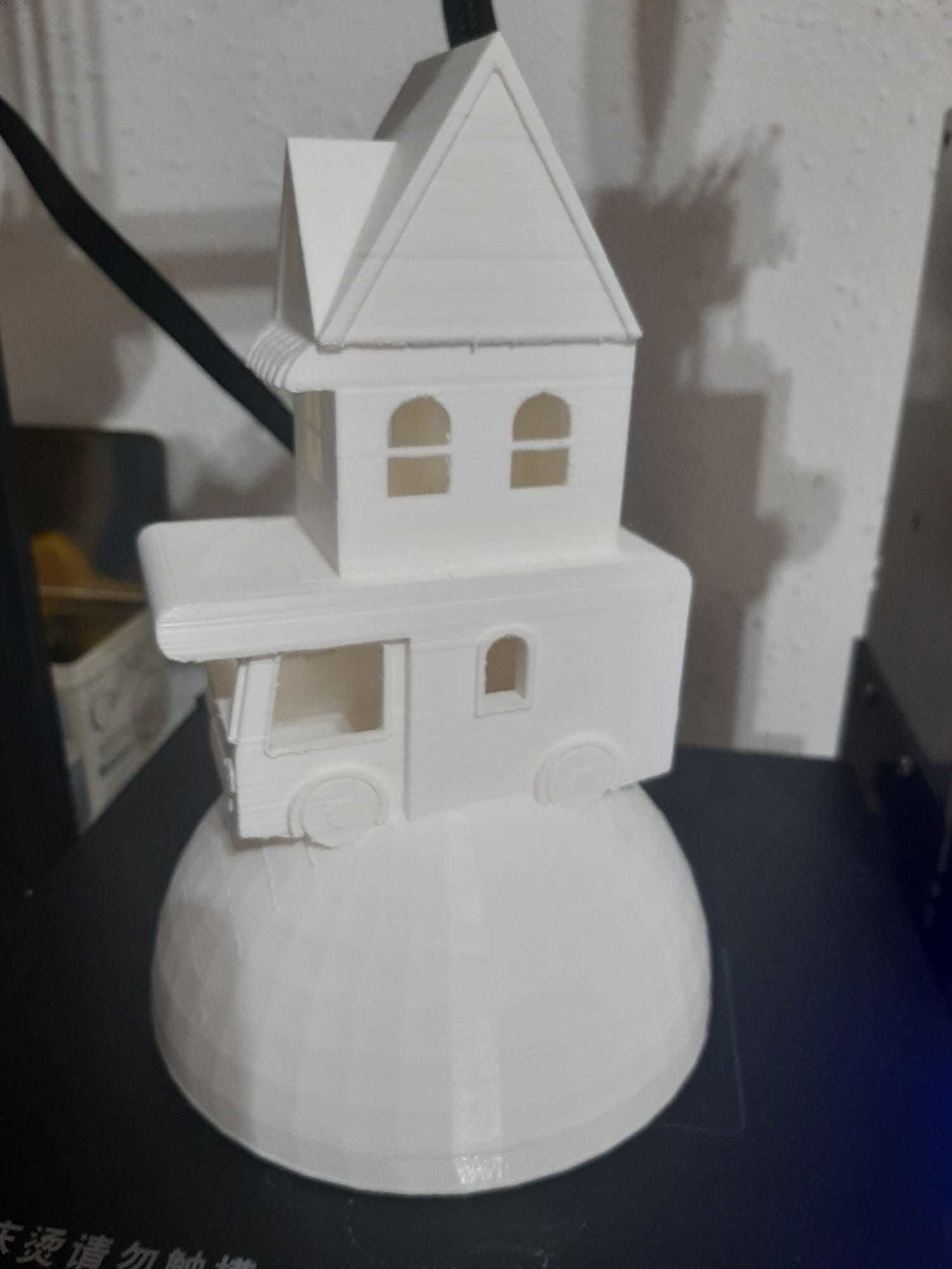 Mobile home 3D print model_2