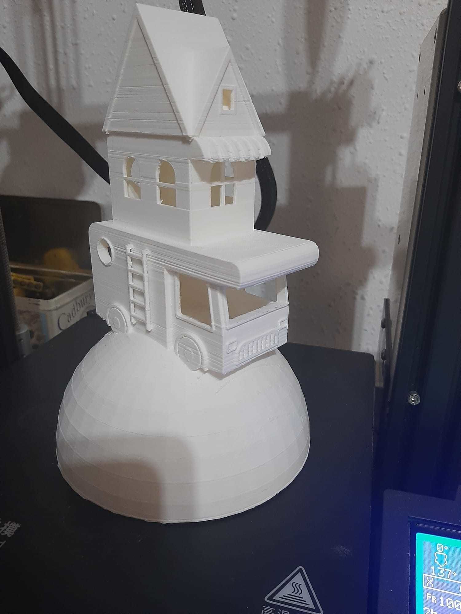 Mobile home 3D print model_4