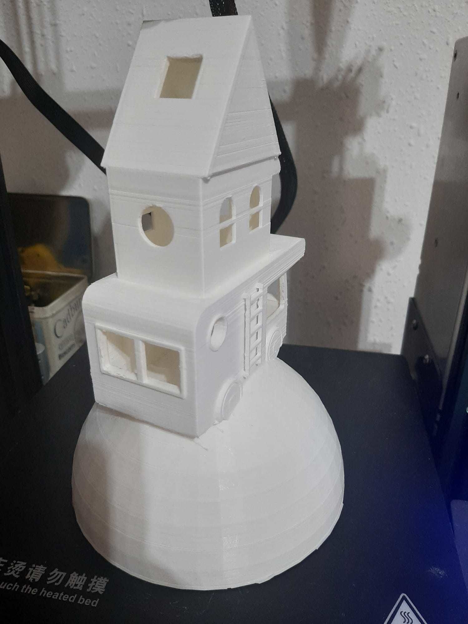 Mobile home 3D print model_1