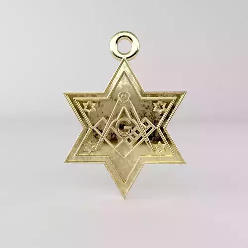 Masonic pendant 06