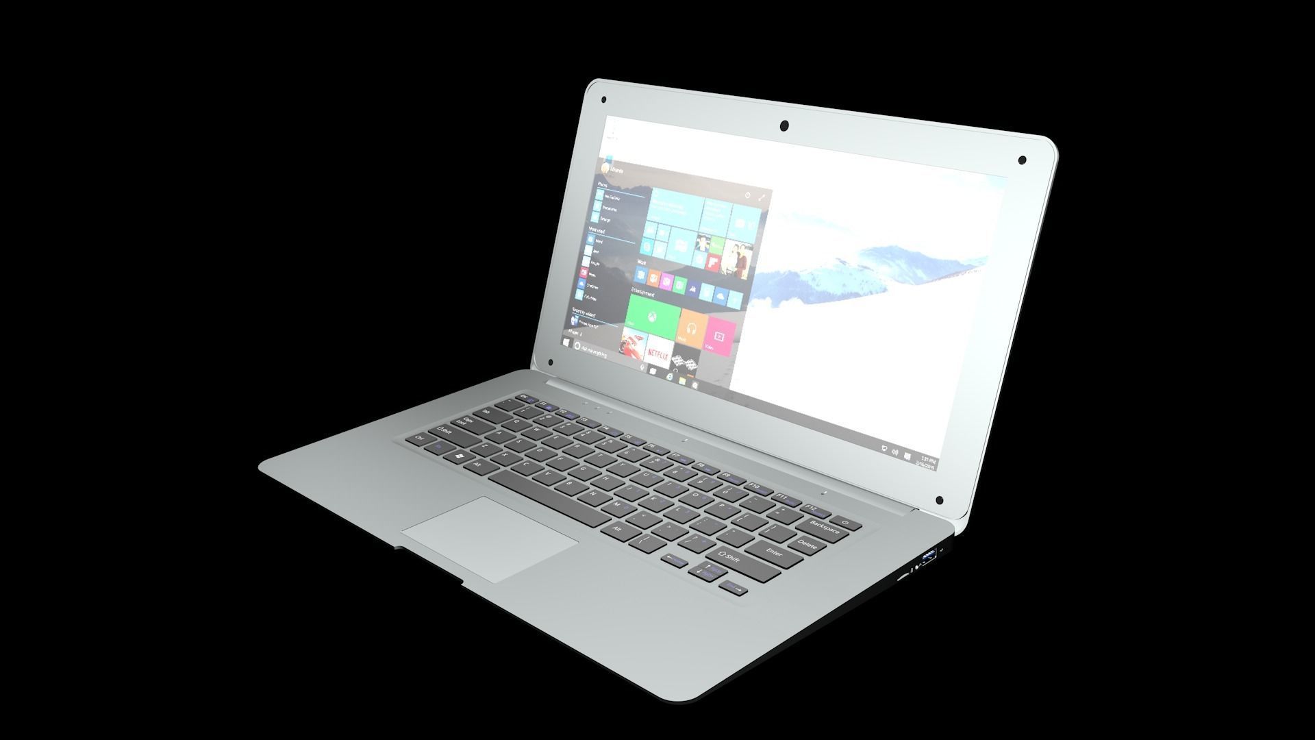 Laptop Computers 3D model_3