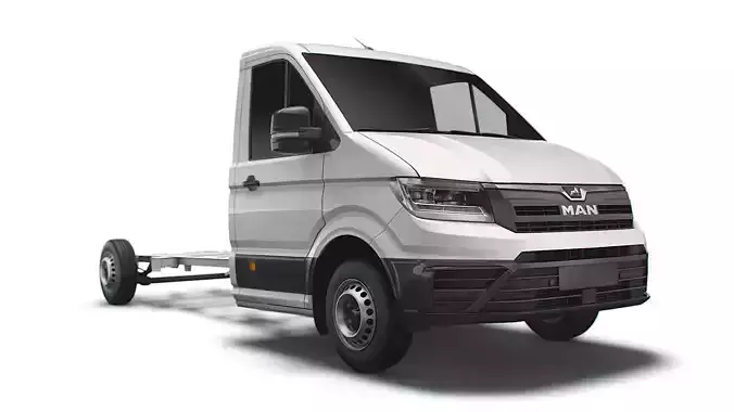 MAN TGE CR35 Long Flat frame chassis 2021