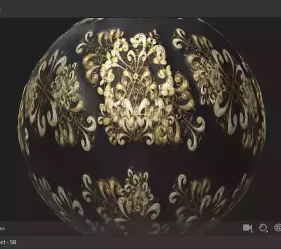 Vintage and doodles Surface PBR Texture