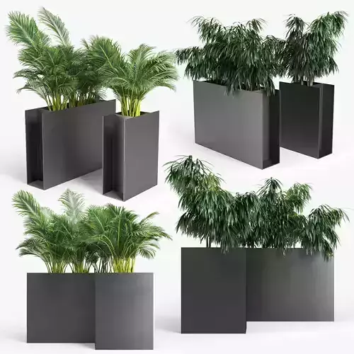 Sotomon modern planter with trellis