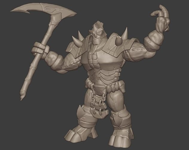 Maug   Rock   Earth   Elemental Free 3D print model