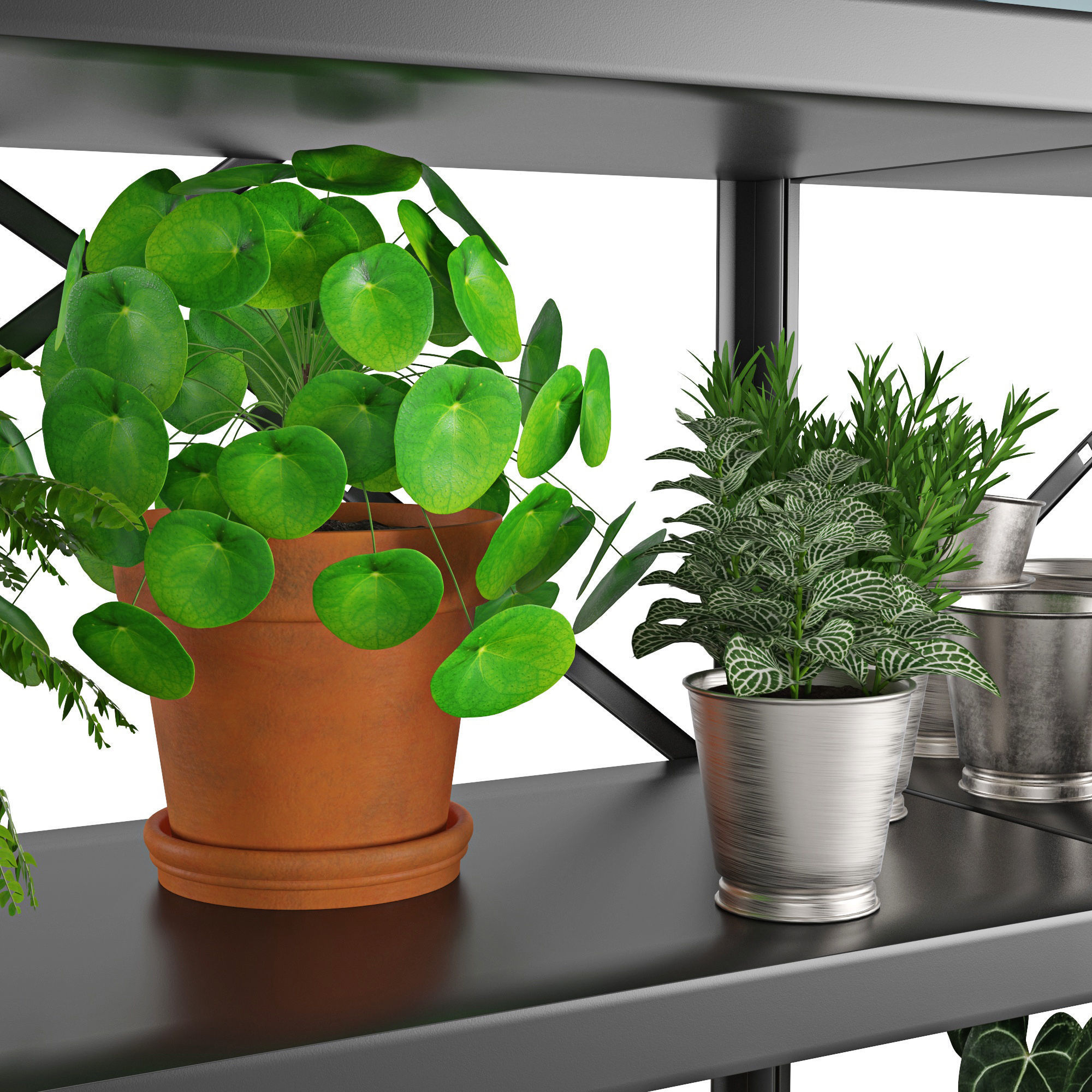 Shelving unit Bror 3D model_5