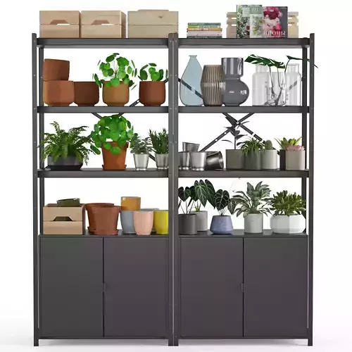 Shelving unit Bror 3D model