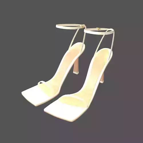 Square Toe Leather Sandals v1 001