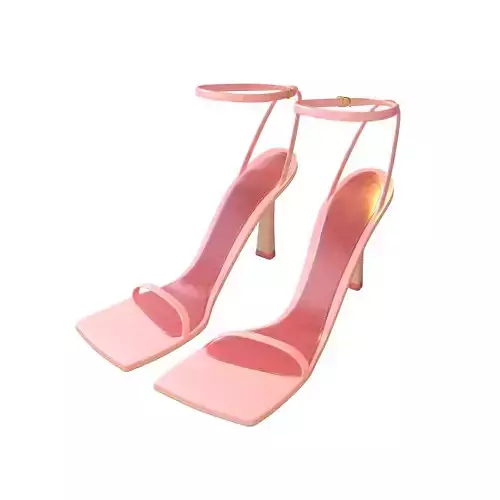 Square Toe Leather Sandals v1 006