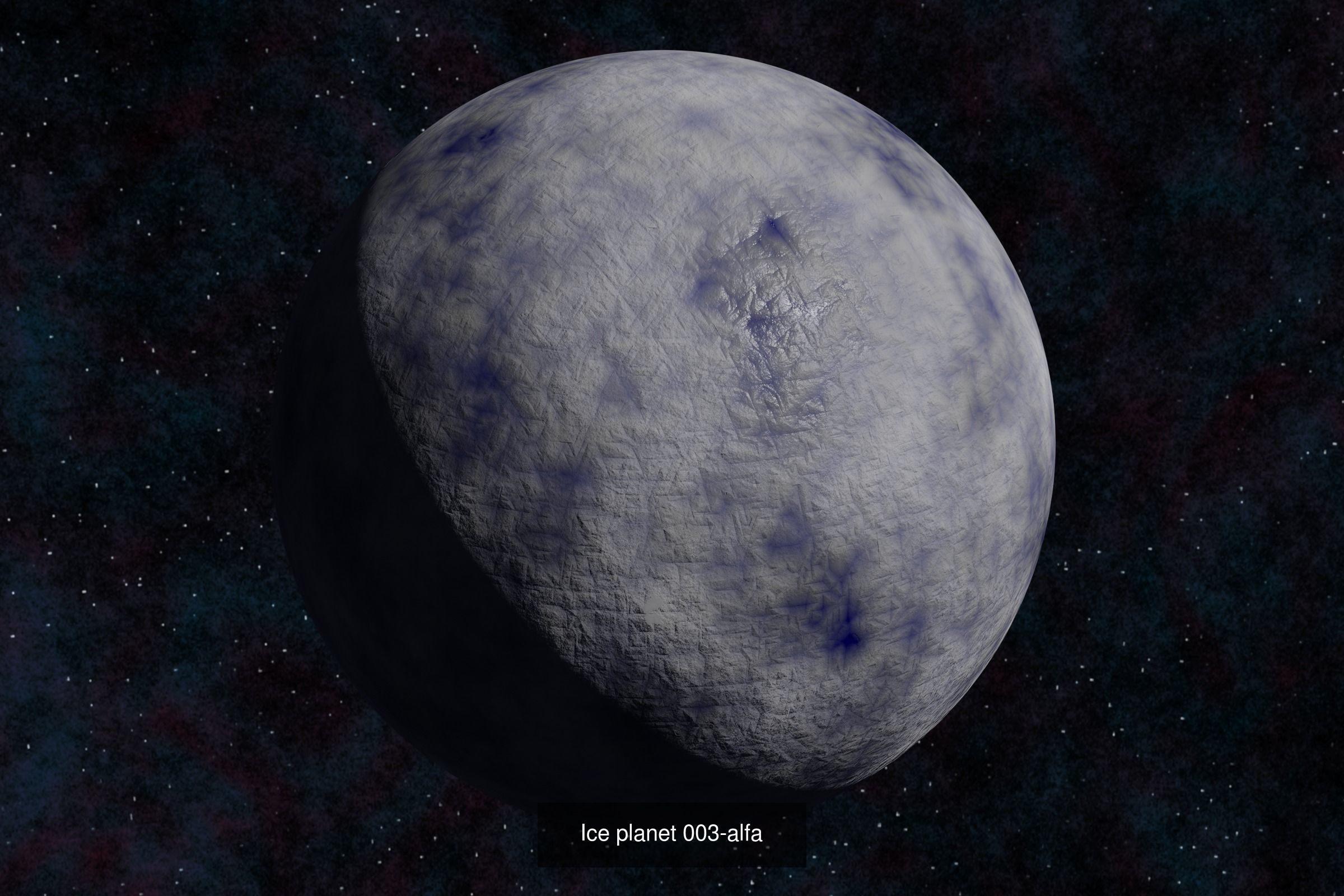 Planet collection 2 rocky and icy moons and planets _8