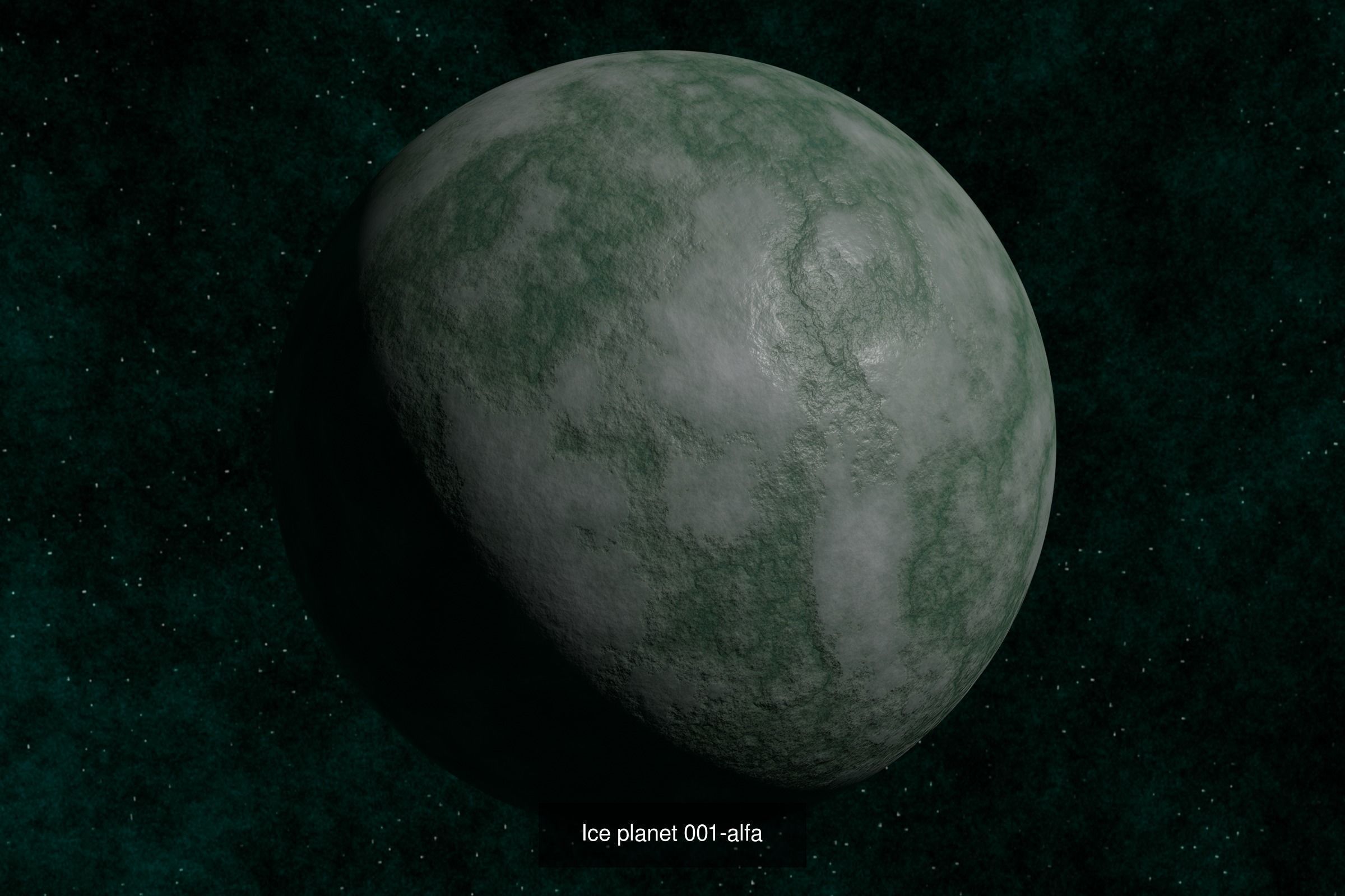 Planet collection 2 rocky and icy moons and planets _3