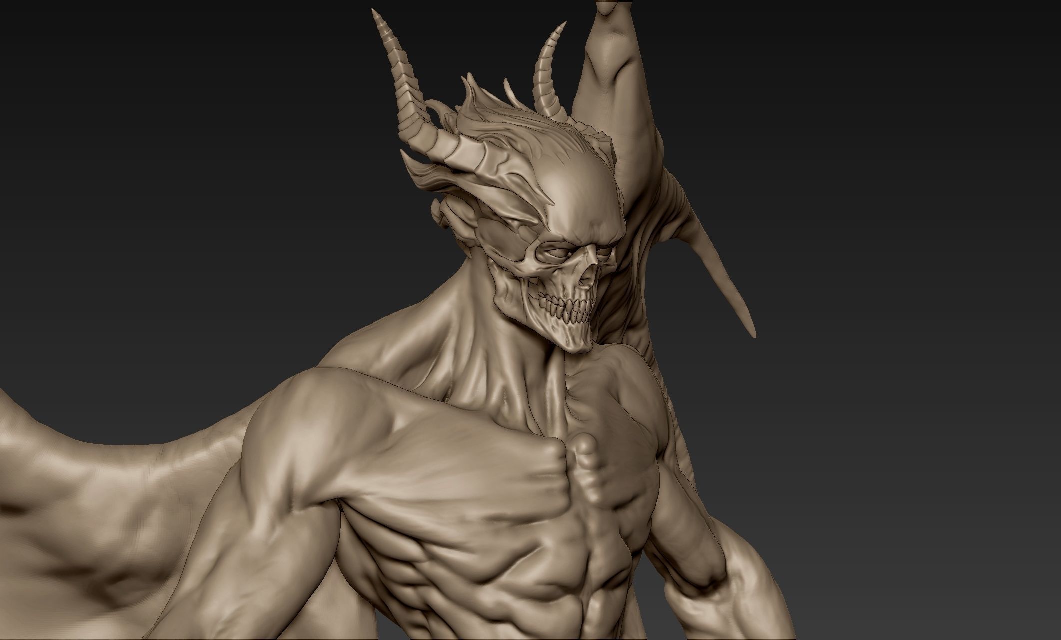 Skullhead Demon 3D model_6