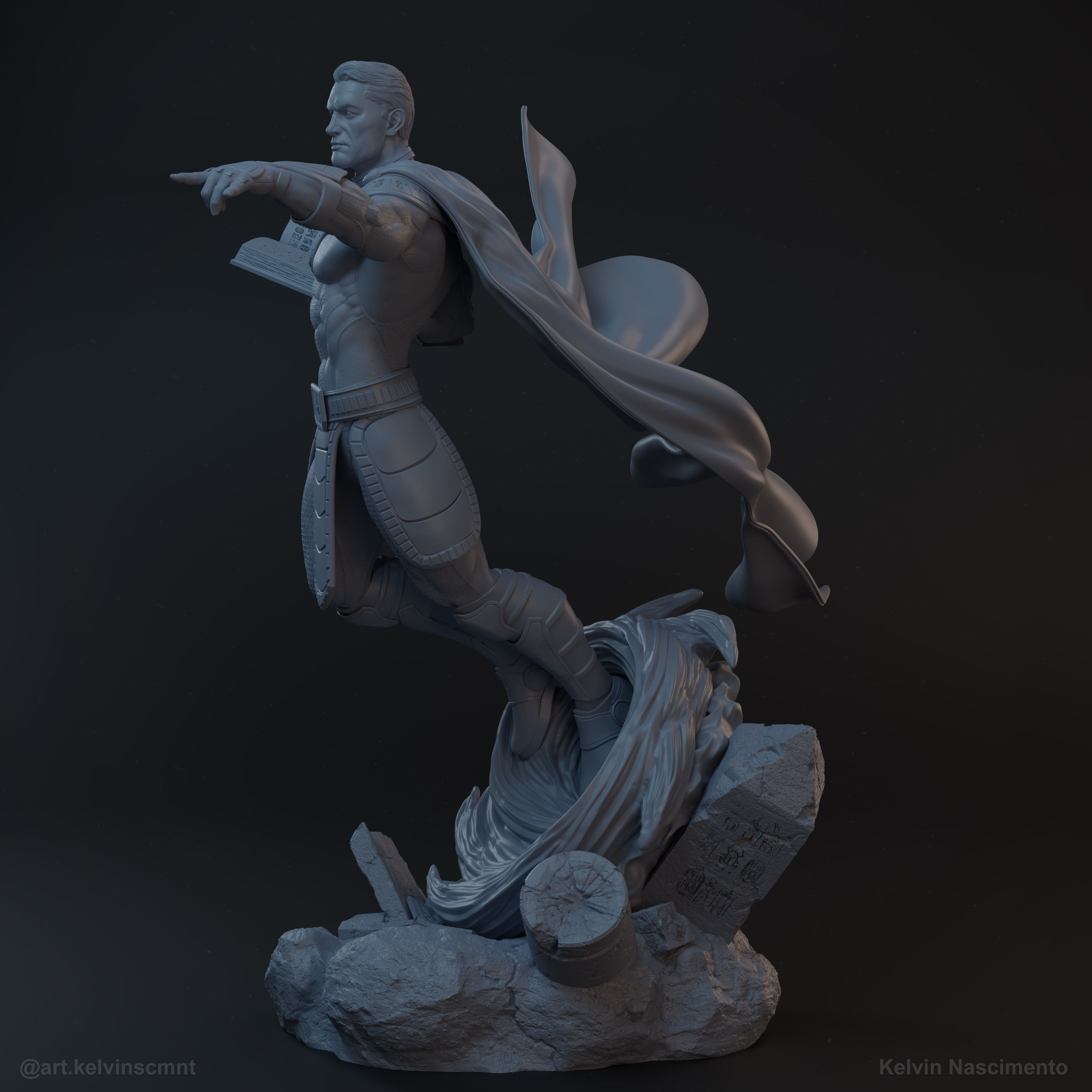 Dr Fate  Statue 3D print model_20