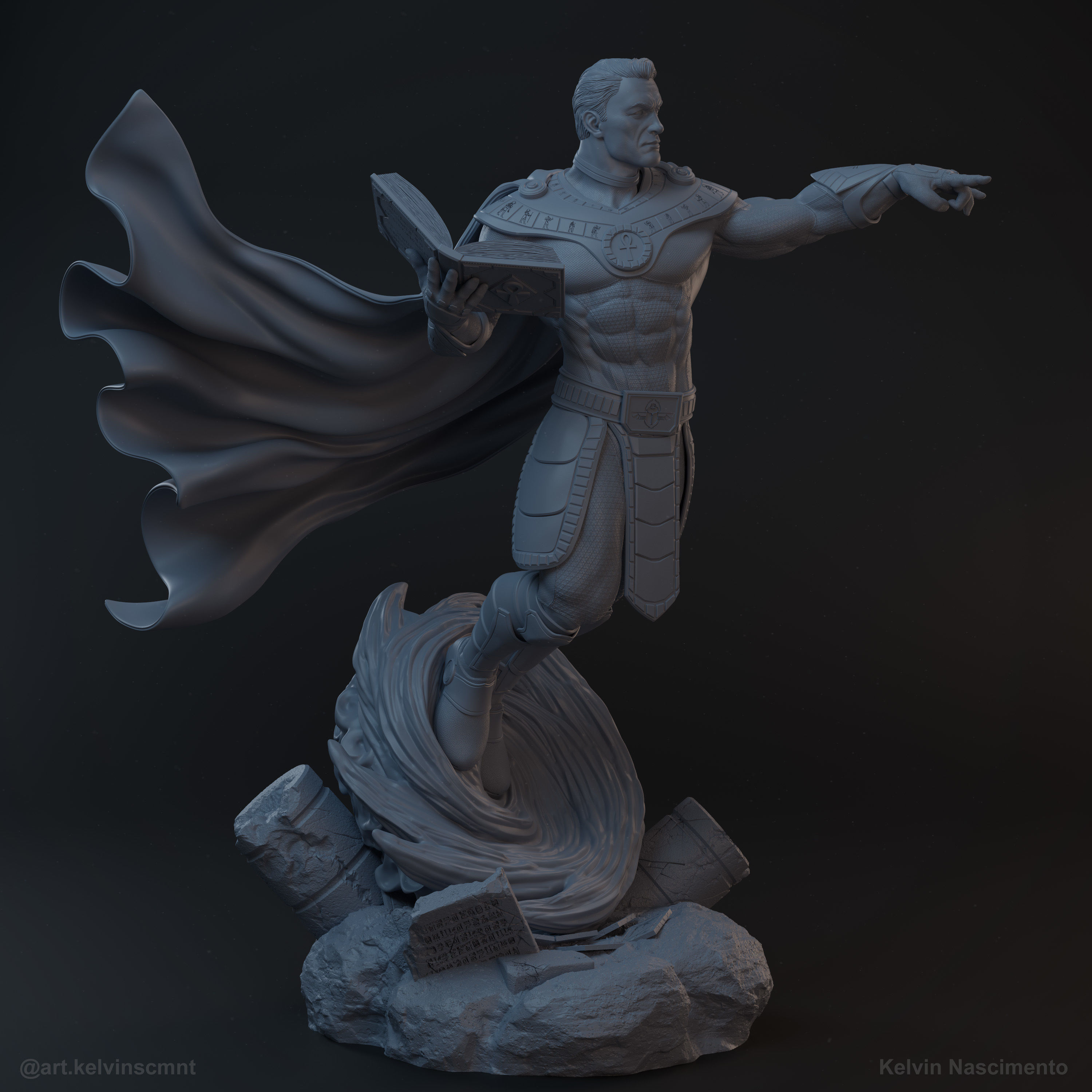 Dr Fate  Statue 3D print model_18
