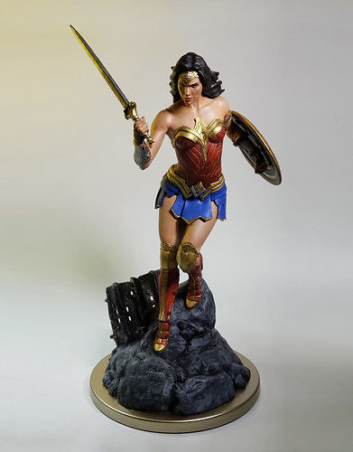 Wonder Woman STL Files  3D model