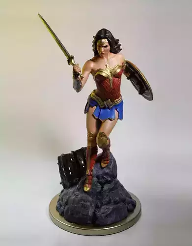 Wonder Woman STL Files  3D model
