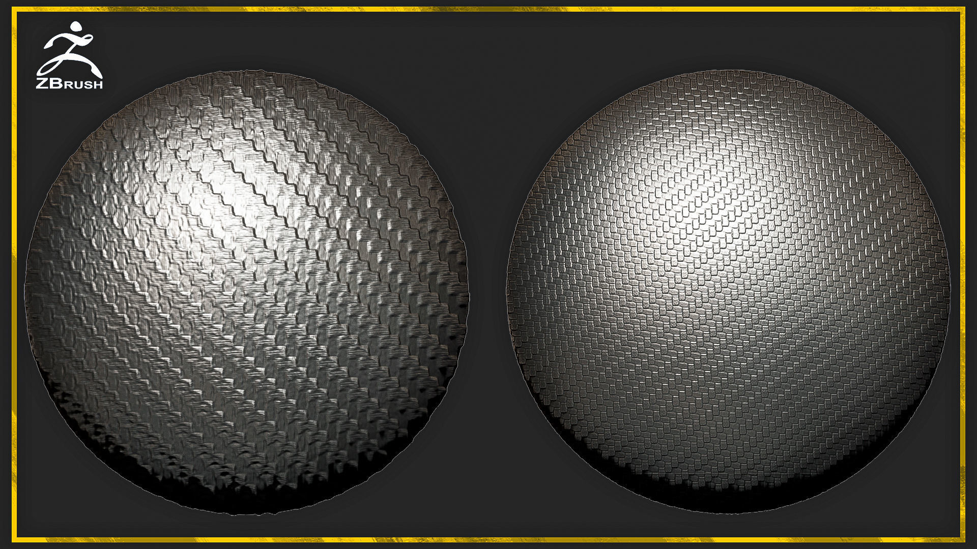 Carbone Alphas Tileable for ZBrush 3D model_5