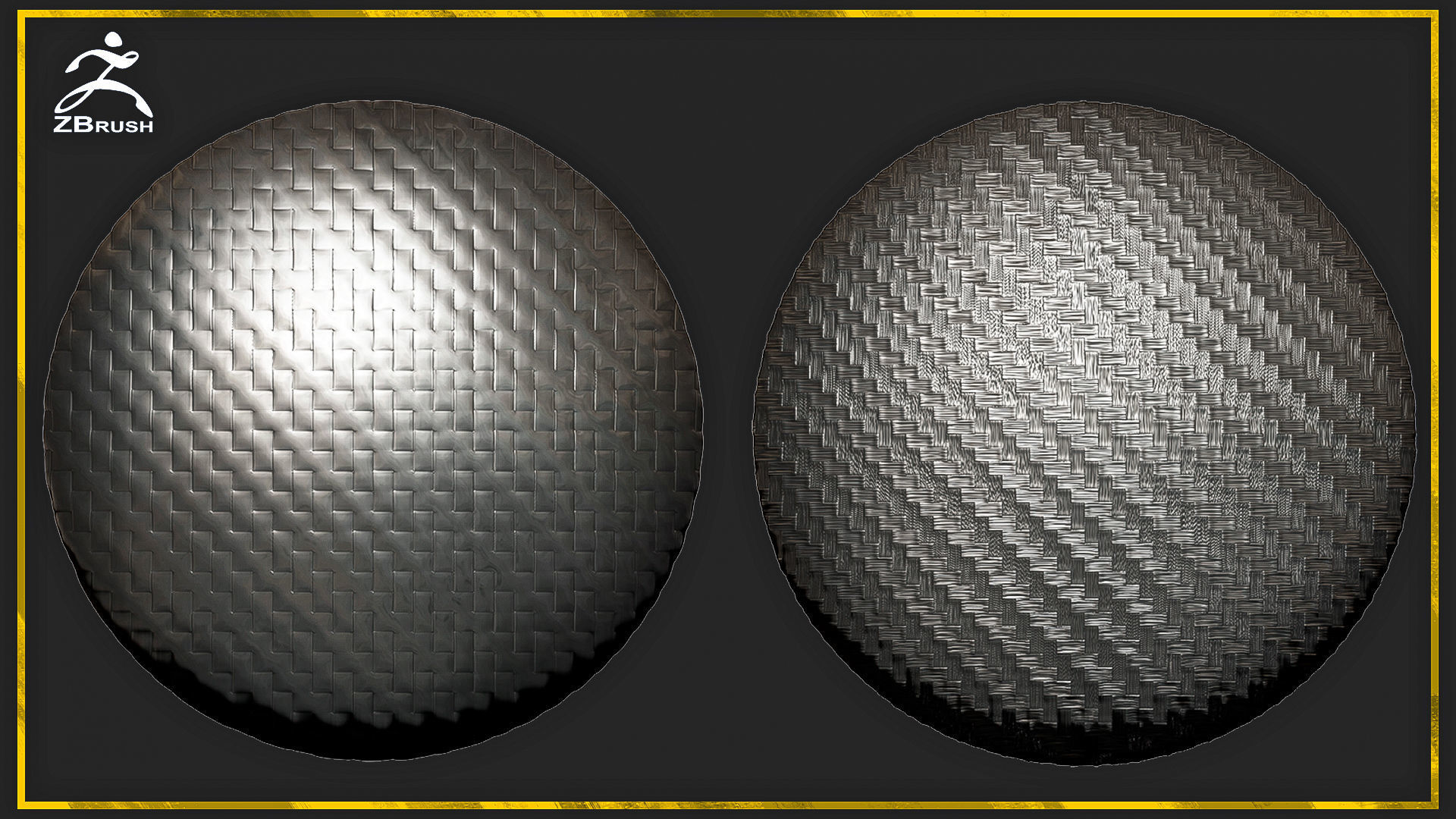 Carbone Alphas Tileable for ZBrush 3D model_3
