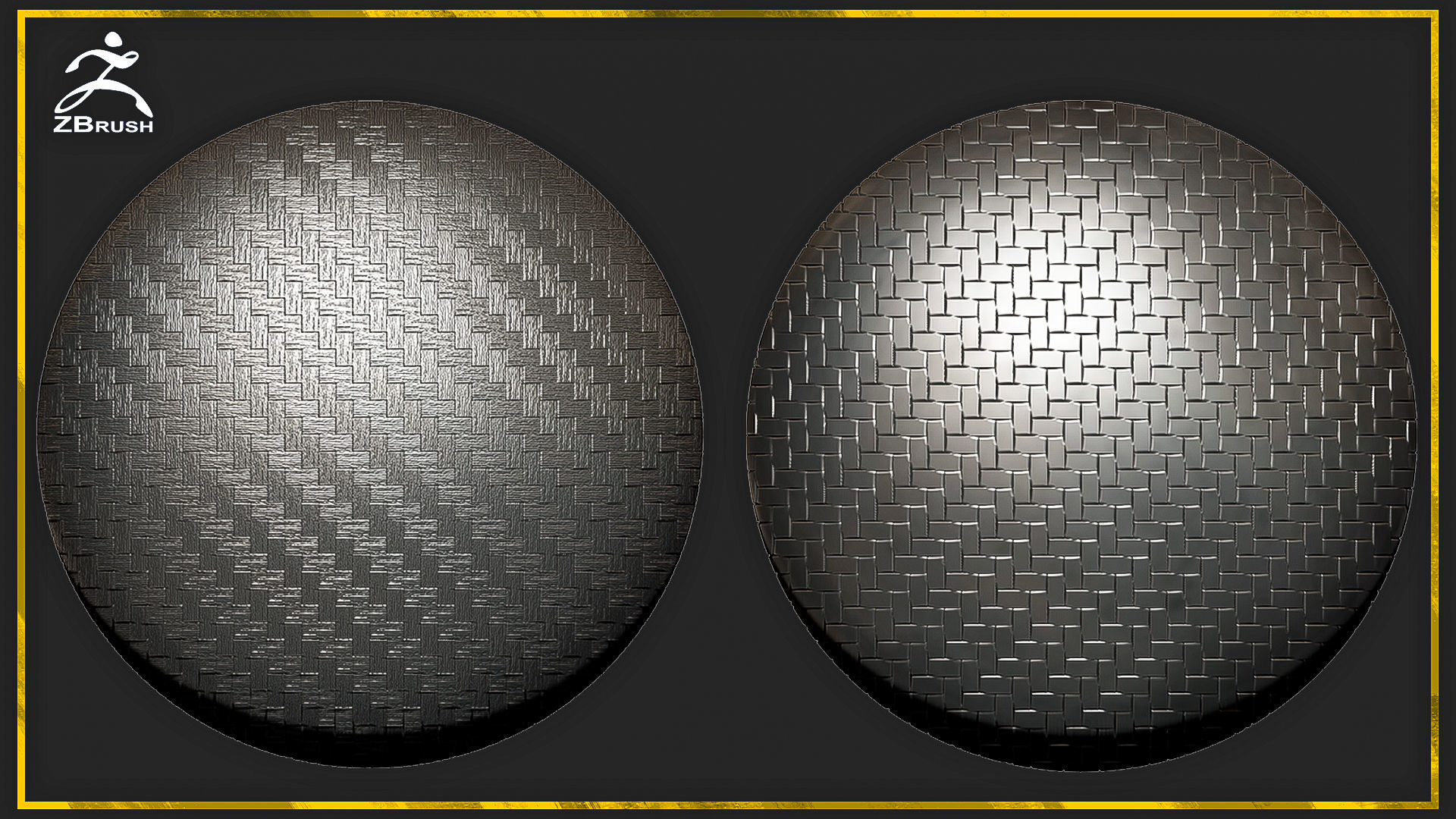 Carbone Alphas Tileable for ZBrush 3D model_2
