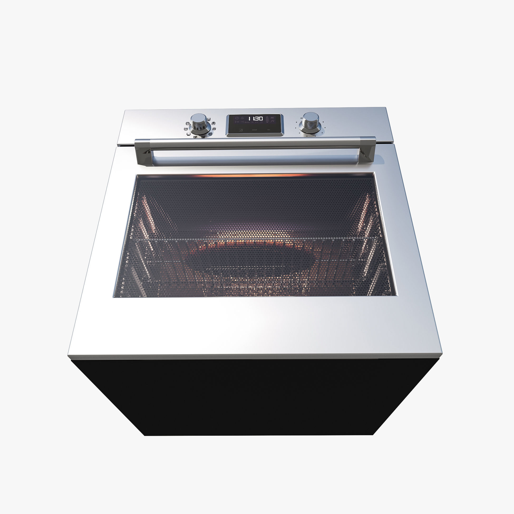 Ikea SMAKSAK built-in oven  3D model_3