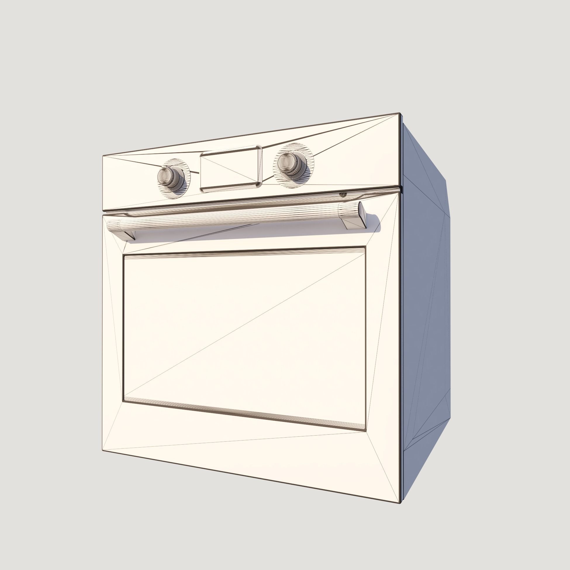Ikea SMAKSAK built-in oven  3D model_6
