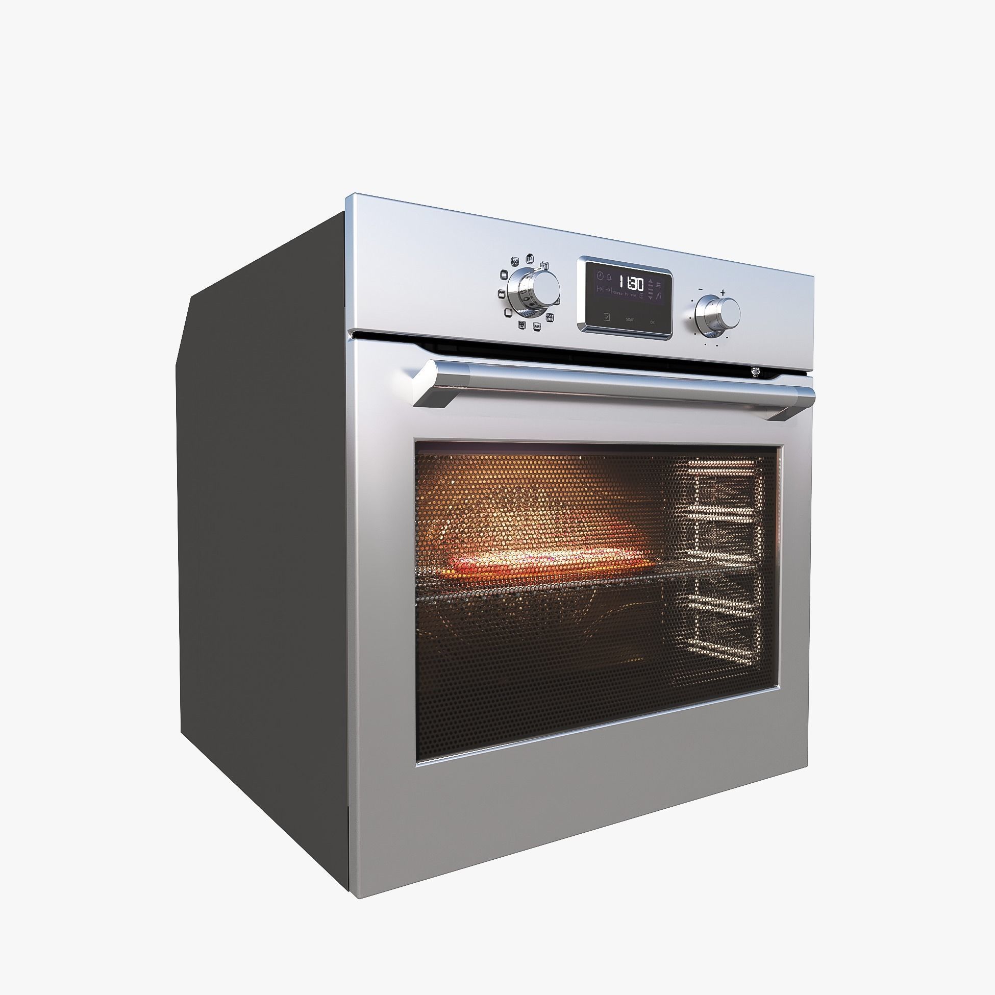 Ikea SMAKSAK built-in oven  3D model_1