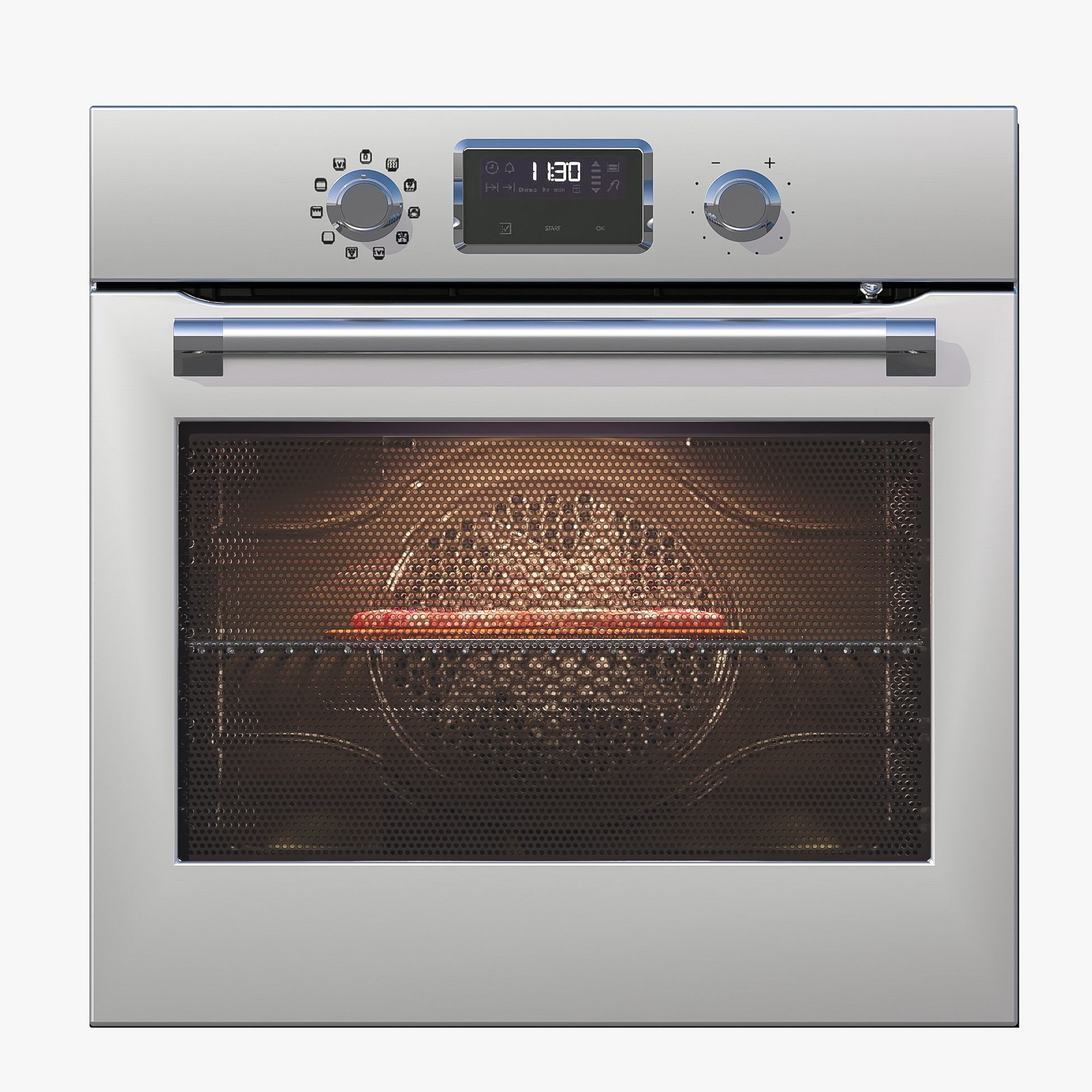 Ikea SMAKSAK built-in oven  3D model_5