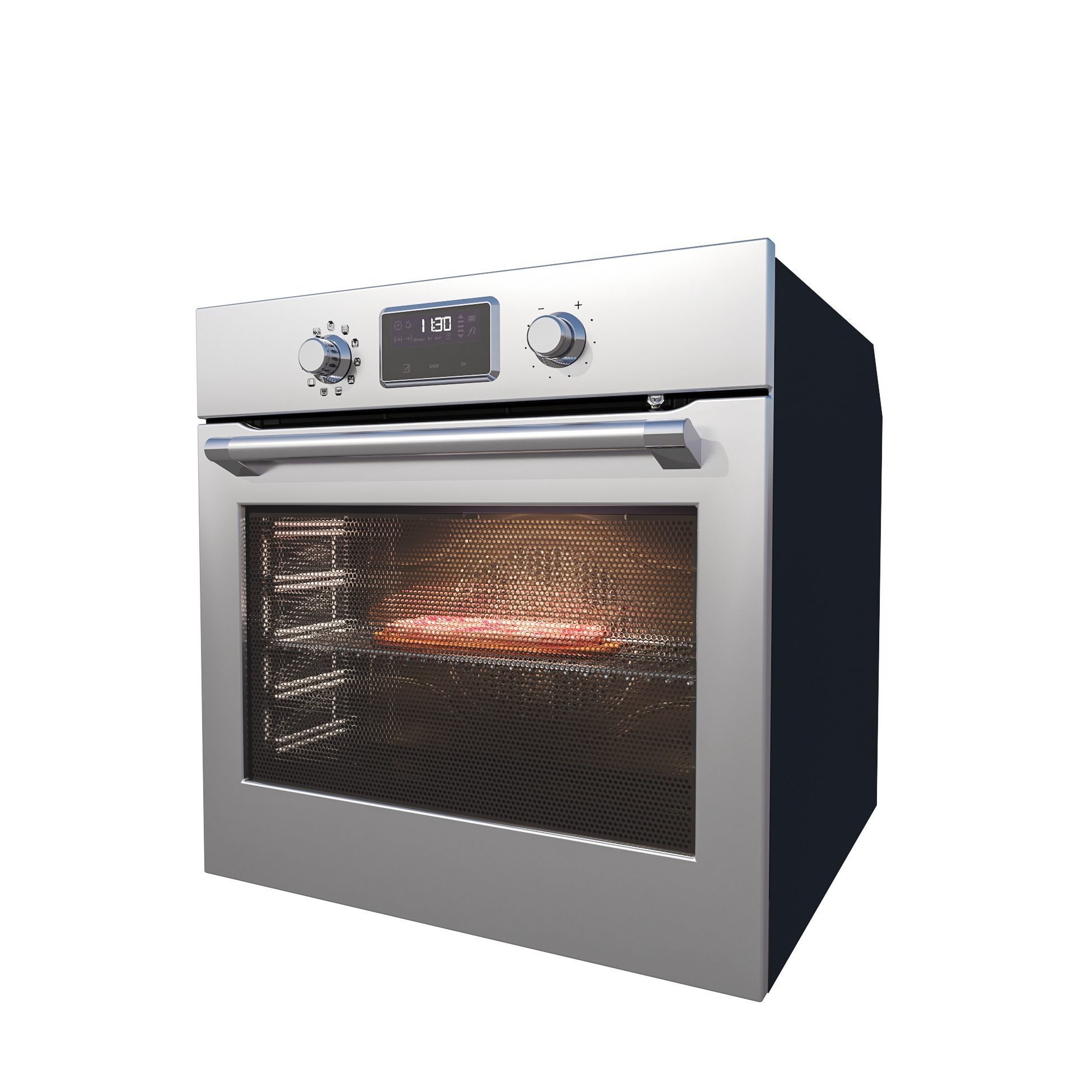 Ikea SMAKSAK built-in oven  3D model_2