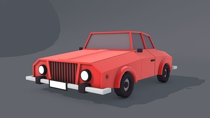 car - Low Poly Low-poly 3D model