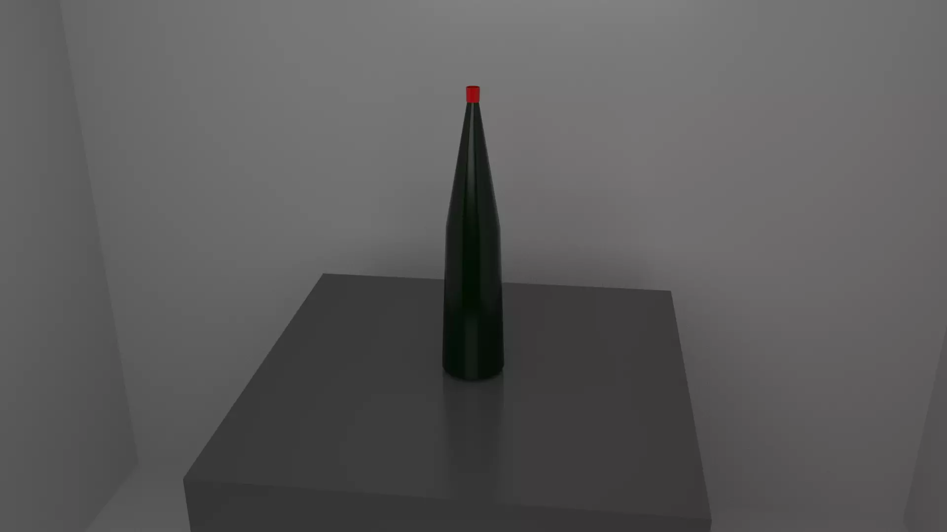 wine bottle Free 3D model