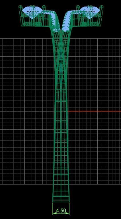 Luxury Golden Bracelet With Diamonds 3D print model_9