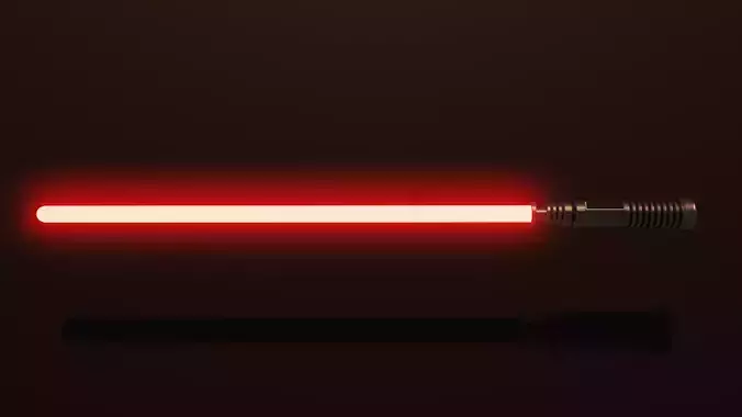 Star Wars Lightsaber 6 Colors 3D Model