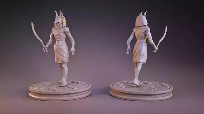 Anubis Sculpt