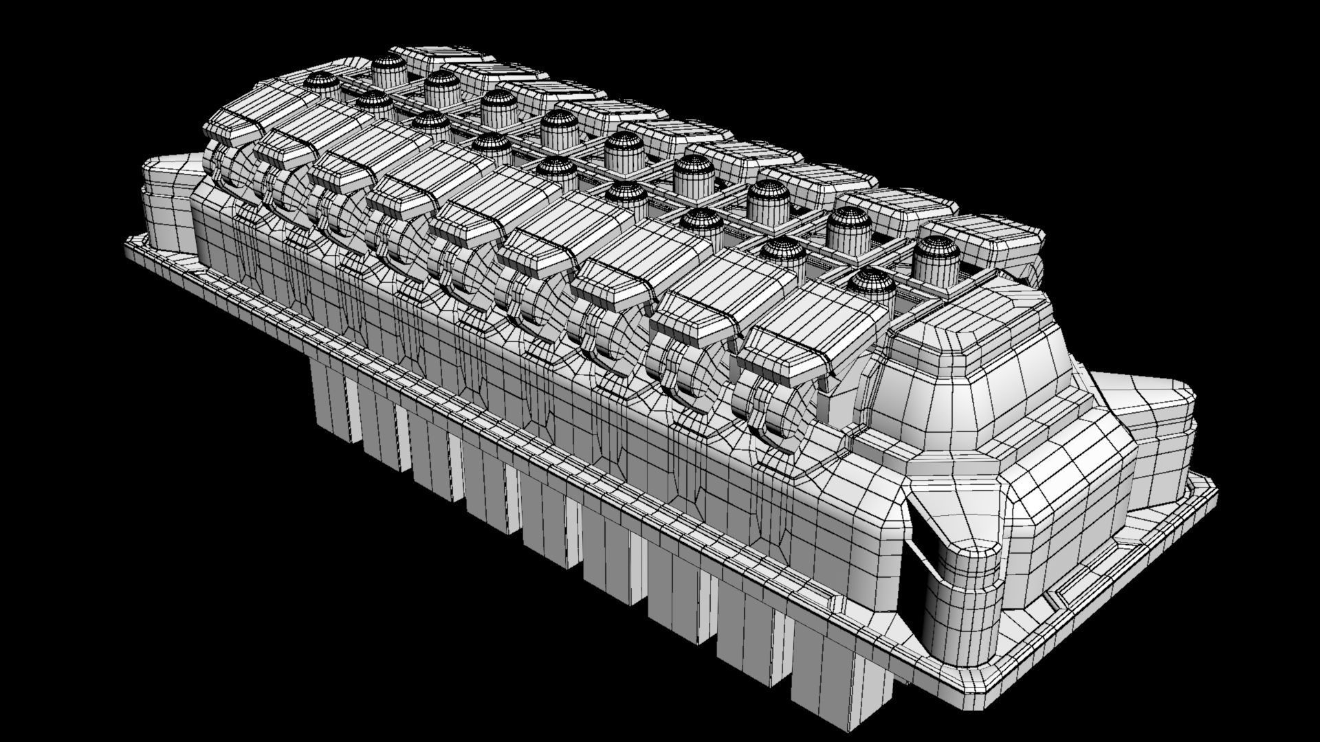 Imperial SX Sparrow Missile Pod 3D model_19