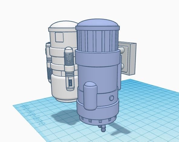 Hammerfall Star Wars wall greeblies 3D print model_9