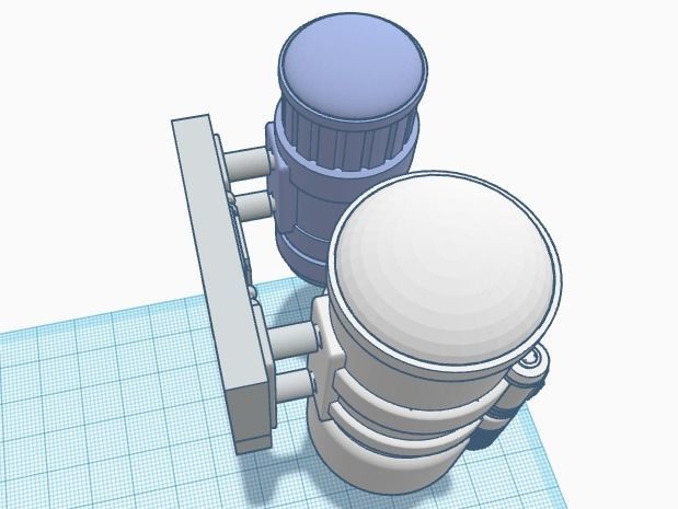 Hammerfall Star Wars wall greeblies 3D print model_7