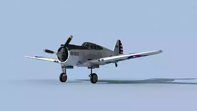 Curtiss P-36C Hawk V02 USAAF