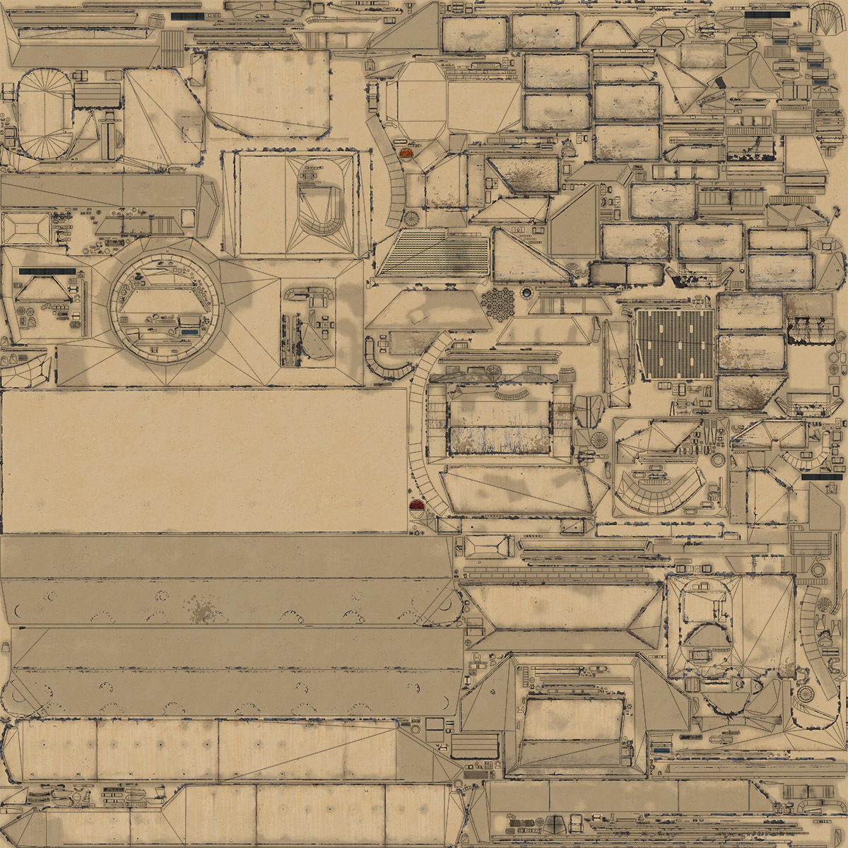 M2A2 Bradley Low-poly 3D model_19