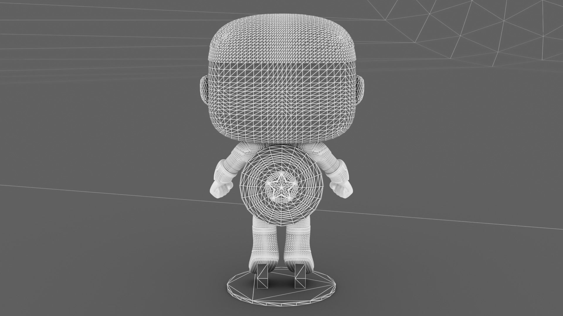 Funko Captain America Sam Wilson 3D model_20