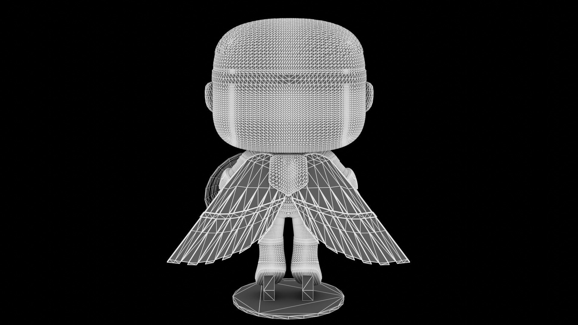 Funko Captain America Sam Wilson 3D model_17