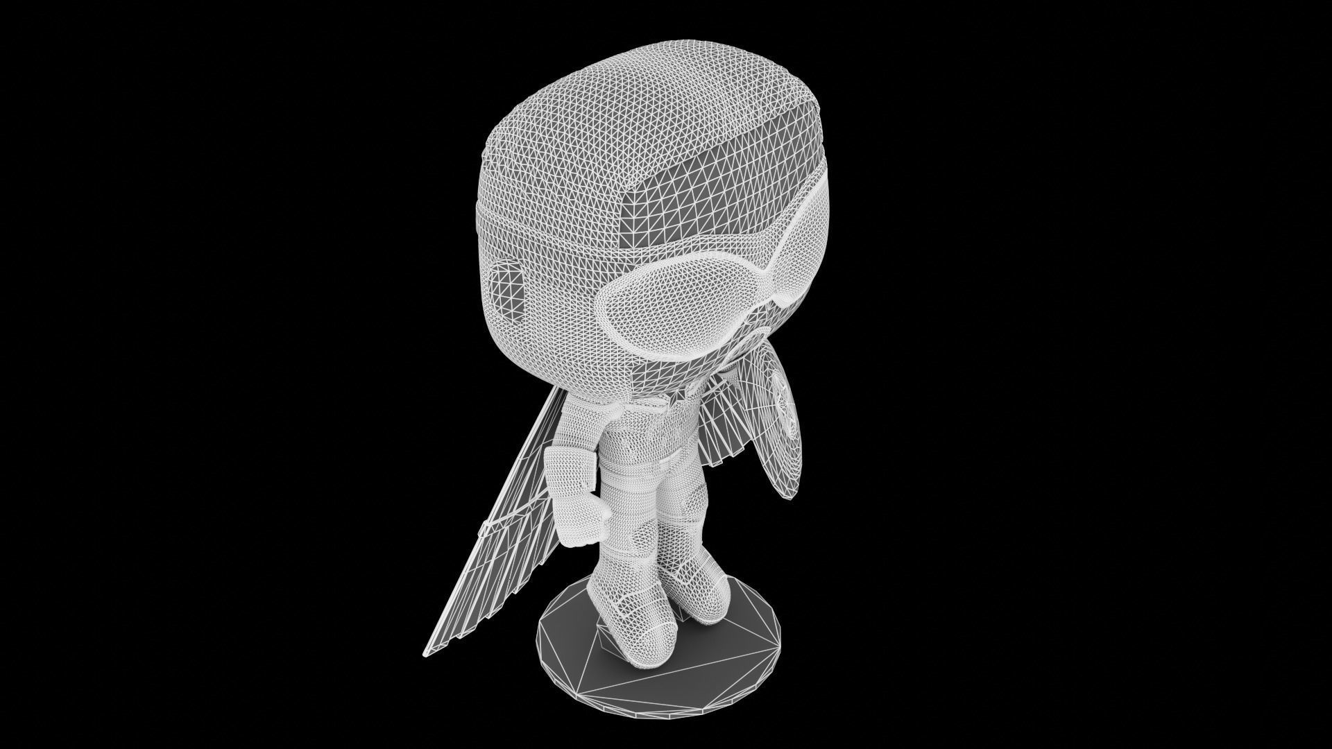 Funko Captain America Sam Wilson 3D model_15