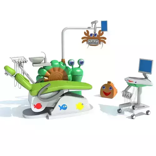 Dental Station for Kids 3D model