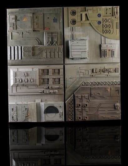 Death Star Tile Type I Free 3D print model_8