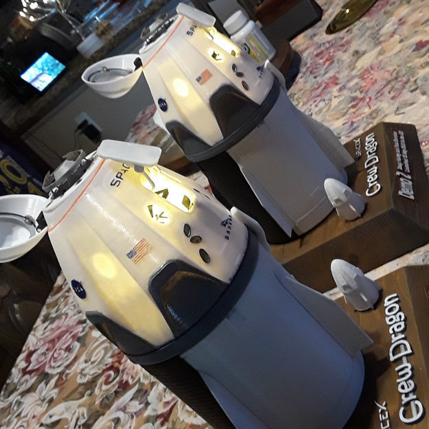 Crew Dragon Endeavor 3D print model_31